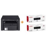 Printer/ Laser/ Canon MFP i-SENSYS MF3010 Bundle(Starter Cartridge + 2 Cartridge), A4 18ppm, 1200x600 dpi, 64MB, USB 2.0, 8000p/m