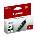 Cartridge/ Canon Original/ Canon CLI-451XL BK Black for PIXMA IP7240, iP8740, iX6840, MG5440, MG5540, MG5640, MG6340, MG6440, MG6640, MG7140, MG7540, MX924 ( 450 Pages)