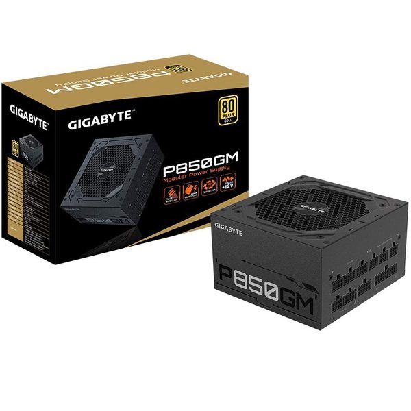 კვების ბლოკი: Gigabyte GP-P850GM 850W 80 Plus Gold Modular Power Supply