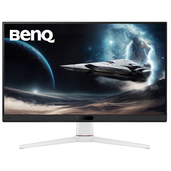 მონიტორი: BenQ MOBIUZ EX271 27" FHD IPS 180Hz 1ms 2xHDMI DP USB/USB-C Built-in Speaker White - 9H.LNALA.TBE